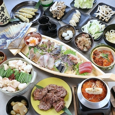 厚切り仙台牛タン×海鮮舟盛り×天ぷら食べ飲み放題 和真 京橋店のコース写真