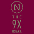 THE 9X OSAKA ザ ナインエックス オオサカのロゴ