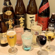 日本酒　牛タンしゃぶしゃぶ　居酒屋もみじのコース写真