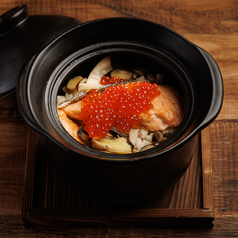 鮭いくら土鍋御飯