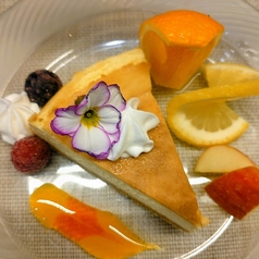 ベイクドチーズケーキ