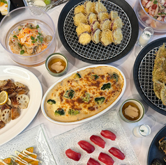 60種類のバイキング形式