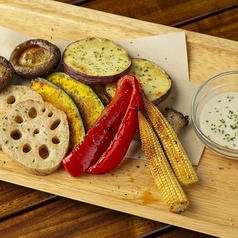 焼き野菜の盛り合わせ～バーニャカウダソース付～