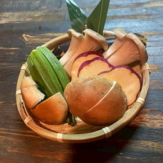 季節の焼野菜