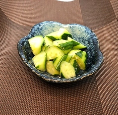 きゅうりの旨塩ダレ