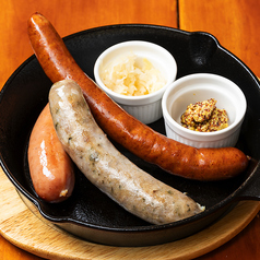 こだわりソーセージ盛り合わせ