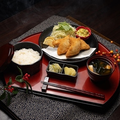 白身魚のフライ定食