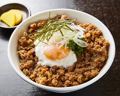 自家製鶏そぼろ丼