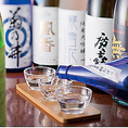 季節に合わせた日本酒が勢ぞろい。季節の食材と一緒に楽しんで。