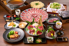 桜馬亭のコース写真