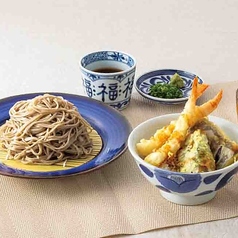 ミニ天丼付き蕎麦【冷・温】