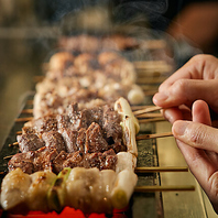 *職人が焼く本格焼き鳥・名物やきとん*