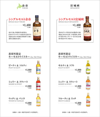 蒸留所限定「ニッカウイスキー」とチョコレートなどおつまみと合わせて...