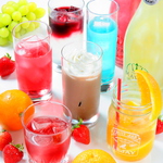 豊富なドリンク各種☆飲み放題も充実☆