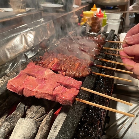 【四条駅・烏丸駅5分】備長炭で焼き上げる多彩な串焼きや逸品。