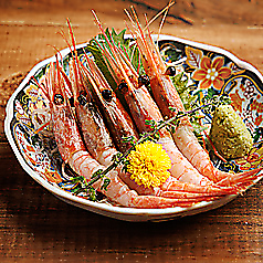 甘エビ刺し