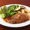 料理メニュー写真&nbsp;ポークステーキ ガーリックソース