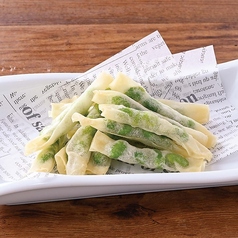 枝豆のカリカリ揚げ