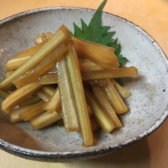 セロリのポン酢漬け