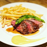 牛ハラミのステーキ&フリット