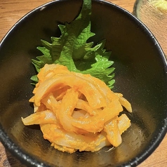 甲イカうにカニみそ和え