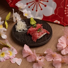 仙台牛炙り握り 2貫