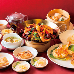 香港飲茶DimDimSum大阪本店のコース写真