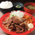 料理メニュー写真&nbsp;生姜焼き定食　