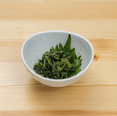 爽やかピリ辛わさび菜おひたし