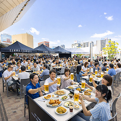ビアガーデン&バーベキュー　COMMA Terrace 大阪難波　2026の特集写真