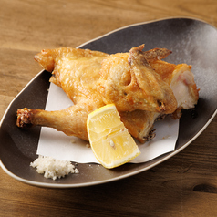 ひな鶏一夜干し半身揚げ