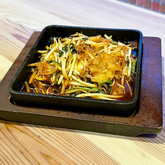 ピリ辛豚キムチ炒め