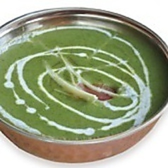 ほうれん草チキンカレー