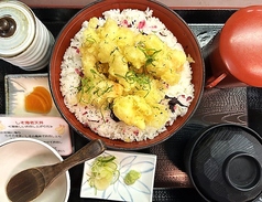 しそ海老天丼