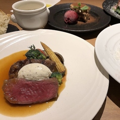 質・量ともに充実のランチコース