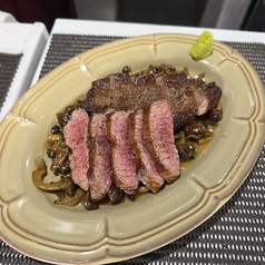 ガーリッククリームステーキ