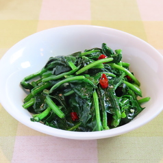 台湾風青菜炒め