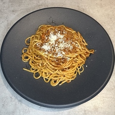 ミートソースパスタ
