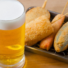 串カツ しろちゃんのコース写真