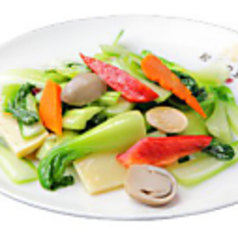 青菜炒め/野菜サラダ/豆苗炒め