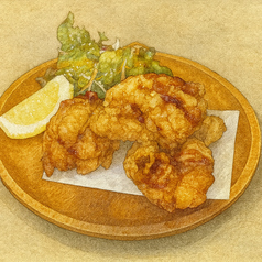 大山どりの唐揚げ