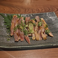 料理メニュー写真&nbsp;宮崎地鶏モモたたき