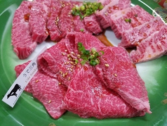 黒毛和牛希少部位の赤身カルビ