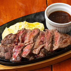 アンガス牛のステーキ