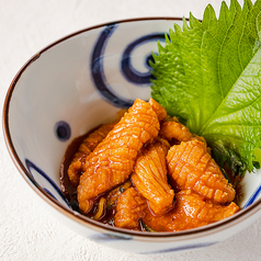 湯引きミノ刺し