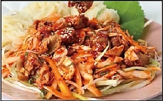 ツブ貝和え素麺