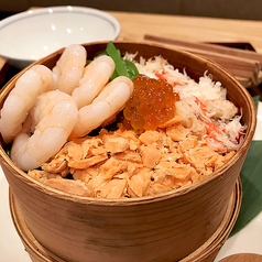 有機米を使ったわっぱ飯 磯の香り