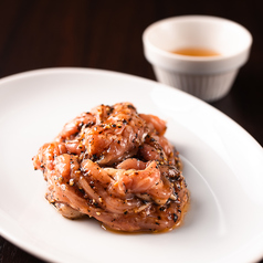 さっぱりダレで食べる鬼ブラックせせり