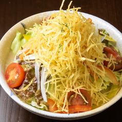 ジャガイモのパリパリサラダ