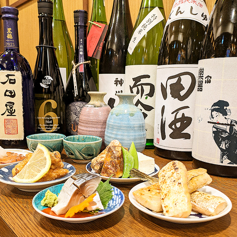 海鮮と和食、日本酒を愉しむ「新感覚！和食そば居酒屋」（ランチ営業あり）